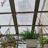 YAEGER White Shade Cloth 55% Garden Shade Net for Greenhouse Plants 10x10ft 10x20ft 13x23ft Outdoor Shade Garden Sun Shade Mesh Screen Cover for Patio Balcony Chicken Coops(10x10ft)