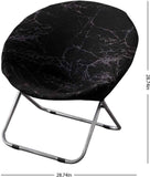 Chair Cover - Round Folding Moon Sun Elegant Stretch Chair Cover - Stretch Disc Chair Cover