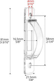 Switch Protection Cover - 2 Pieces - Tamper-Proof Lamp - Switch Protection Cover - Toggle Switch - Prevents Unintended Use