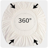 Darrahopens Home & Garden > Bedding > Mattress Protectors Mattress Protector - Mattress Cover - Elastic Band - Washable - Elastic Mattress Protector - for Small Double Beds (White - 200x200cm)