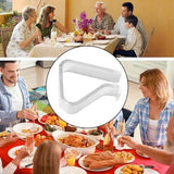 Darrahopens Home & Garden > Kitchenware > Table Linen & Kitchen Towels Transparent tablecloth clips - windproof tablecloth clips - Christmas family wedding party tablecloth clips - 24 pieces