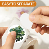 Darrahopens Home & Garden > Hobbies > Arts & Crafts Stickers - 500 sheets - Journaling stickers - Plant stickers - 14 sheets of reusable green stickers with plant curls