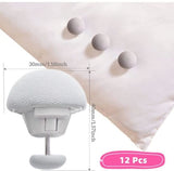 Darrahopens Home & Garden > Bedding > Duvet Covers Duvet cover clips - 12 pieces - Duvet cover holders - Non-slip duvet cover clips - Suitable for blankets, sheets, curtains, socks, mattress covers - White