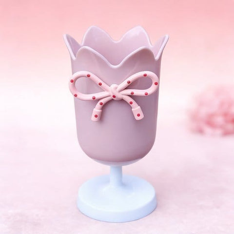 Darrahopens Home & Garden > Home Office Accessories > Desk Accessories Tulip-shaped pen holder - pen rack - creative desk decoration - refined (Pink)