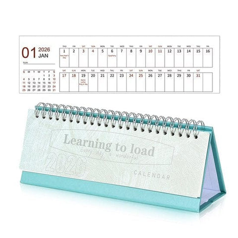 Darrahopens Home & Garden > Home Office Accessories > Calendars, Organisers & Planners Calendar 2026 - Minimalist English Desk Calendar - Office Calendar - Desk Decoration - Style C