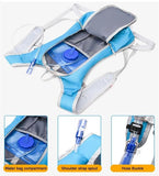 Backpack with 2L Water Bag - Running Vest - Adjustable Lightweight Cycling Backpack - Suitable for Walking and Cycling（Vegetable）