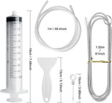 Darrahopens Appliances > Kitchen Appliances > Kitchen Appliance Accessories Refrigerator Drain Cleaner - For Cleaning the Refrigerator - Refrigerator Drain Hole, Cooling Tube, Drain Cleaner - Clogged Drain Cleaning Tool - Set of 8