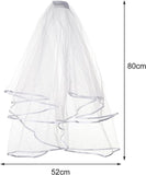 Darrahopens Fashion > Women's Fashion > Women's Accessories Brides-to-be Essential - Bachelorette Party Kit - Bridal Headpiece and Veil - Suitable for bridal hairstyles, bachelorette parties, weddings, engagements and other occasions.