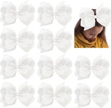 Darrahopens Fashion > Women's Fashion > Women's Accessories Hair Clips - 10 Pieces - Hair Clips with Bow - Solid Color Hair Clips with Bow - Hair Accessories - Suitable for loose hair, braided hair, parties, Christmas, etc.