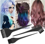 Darrahopens Health & Beauty > Hair Care > Hair Styling Tools Hair Dye Brush - 4-Piece Hair Dye Brush Set - Hair Dye Brush and Mixing Bowl Set - Double-Sided Hair Dye Brush - Hair Styling Tools - DIY Hair Dye Comb Set - Includes Mixing Bowl - Black