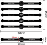 Darrahopens Home & Garden > Kitchenware > Bakeware & Accessories Stickers - 50 sheets - Baking stickers - Strip stickers - DIY baking stickers - Sealing stickers for cake boxes and dessert packaging