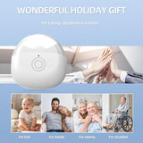 Electric nail clipper - Automatic nail clipper - Safe nail clipper with wireless charging - With LED light and collection container for nail debris - Suitable for children, adults and seniors