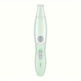 Small Animal Hair Trimmer-Hair Suction Cup-Rechargeable-Quiet-Green-1st