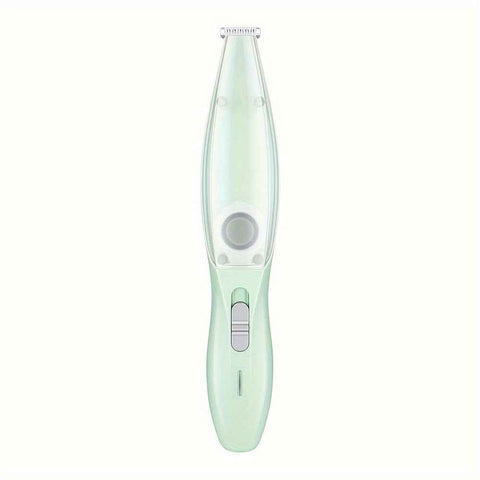 Small Animal Hair Trimmer-Hair Suction Cup-Rechargeable-Quiet-Green-1st