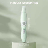 Small Animal Hair Trimmer-Hair Suction Cup-Rechargeable-Quiet-Green-1st