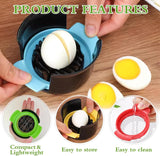 Darrahopens Appliances > Kitchen Appliances > Speciality Appliances 4-in-1 Egg Slicer - Egg Separator - Stainless Steel 304 - For Eggs, Strawberries & Soft Foods - Easy to Clean