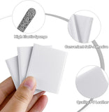 30 Pieces Self Adhesive Door Frame Corner Seals, Foam Draft Stopper Pads for Weatherproofing, Noise Reduction and Gap Sealing, White In Australia - Darrahopens