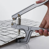 Handheld Snap Fastener Pliers, No Sew Press Tool for T3, T5 and T8 Plastic Snaps, Clothing Repairs, Nappies and Craft Projects