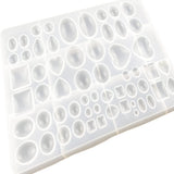 Large Silicone Resin Jewellery Casting Mould, Pendant and Earring Making Mould for Epoxy Resin, DIY Craft Projects and Gift Making