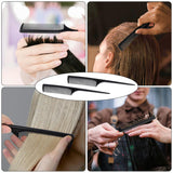 2 Pack Rat Tail Teasing Combs, Fine Tooth Hair Sectioning Combs for Root Lifting, Parting, Styling and Salon Use, Black In Australia - Darrahopens