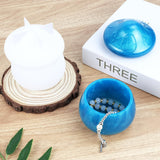 Mushroom Jar Silicone Resin Mould with Lid, Epoxy Casting Mould for DIY Trinket Boxes, Jewellery Storage, Candy Containers and Crafts