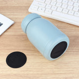 10 Pieces Adhesive Rubber Tumbler Bumpers, Non Slip Bottom Pads for Skinny Tumblers, Wine Cups and Mason Jars, Black, 56 mm