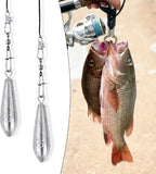 10 Pack Drop Shot Fishing Weights, Lead Bottom Sinkers for Bass Fishing Rigs, Soft Plastics, Freshwater Lures and Tackle Boxes