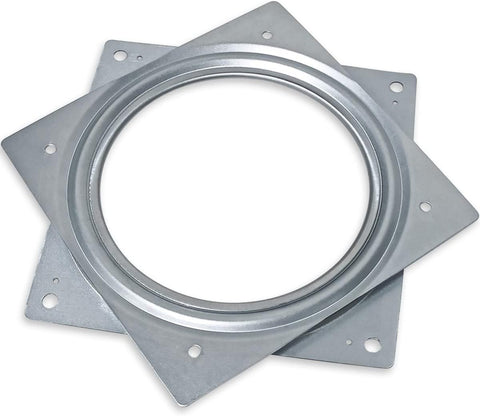 Square Lazy Susan Turntable Bearing Plate, Rotating Hardware for Serving Trays, Swivel Tables, Storage Racks and DIY Furniture, 15.2 cm In Australia - Darrahopens