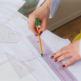 9 Piece Clear Metric Sewing Ruler Set, French Curves and Pattern Making Templates for Fashion Design, Tailoring, Drafting and Crafts In Australia - Darrahopens