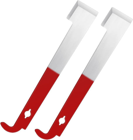 2 Pack Stainless Steel Beekeeping Hive Tools, J Hook Frame Lifters and Scrapers for Hive Inspection, Frame Removal and Honey Harvesting In Australia - Darrahopens
