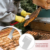 2 Pack Stainless Steel Beekeeping Hive Tools, J Hook Frame Lifters and Scrapers for Hive Inspection, Frame Removal and Honey Harvesting In Australia - Darrahopens