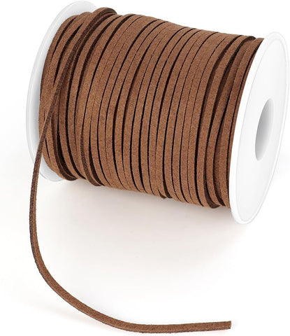 Suede Leather Cord for Jewellery Making, Soft Leather Lacing for Bracelets, Necklaces, Beading, Craft Projects and Handmade Accessories In Australia - Darrahopens