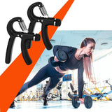2 Pack Adjustable Hand Grip Strengtheners, Forearm Exercisers with 5 to 60 kg Resistance for Hand Training, Fitness and Rehabilitation