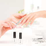 4 Piece Stainless Steel Nail Care Kit, Reusable Nail Files and Nail Lifters with Non Slip Handles for Callus and Dead Skin Removal