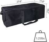 Foldable Heavy Duty Travel Duffle Bag, Sports Storage Bag for Camping, Hiking, Gym Equipment and Team Travel, Black, 70.1 x 30 x 25.9 cm In Australia - Darrahopens