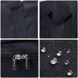 Foldable Heavy Duty Travel Duffle Bag, Sports Storage Bag for Camping, Hiking, Gym Equipment and Team Travel, Black, 70.1 x 30 x 25.9 cm In Australia - Darrahopens