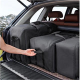 Foldable Heavy Duty Travel Duffle Bag, Sports Storage Bag for Camping, Hiking, Gym Equipment and Team Travel, Black, 70.1 x 30 x 25.9 cm