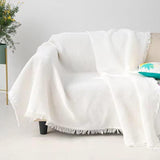 Waterproof Picnic Blanket, Foldable Outdoor Ground Mat for Camping, Beach, Hiking, Parties and Family Picnics, White, 90 x 150 cm