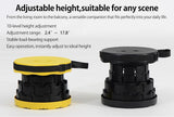 Telescopic Folding Stool, Portable Lightweight Camping Seat for Fishing, Hiking, Picnics, Parks, Queues and Outdoor Activities, Black In Australia - Darrahopens