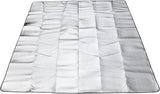 Double Sided Aluminium Foil Foam Camping Mat, Waterproof Insulated Ground Sheet for Tents, Beach, Picnics and Outdoor Sleeping, 195 x 195 cm In Australia - Darrahopens