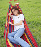 Portable Camping Hammock, Lightweight Fabric Hanging Bed for Backpacking, Beach, Patio, Backyard, Travel and Outdoor Relaxation, Red In Australia - Darrahopens
