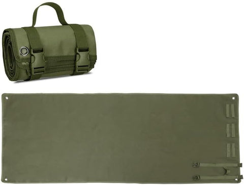 Waterproof Tactical Shooting Mat, Anti Slip Folding Pad with Carry Strap for Camping, Hunting, Picnics and Outdoor Training, Army Green In Australia - Darrahopens