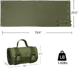 Waterproof Tactical Shooting Mat, Anti Slip Folding Pad with Carry Strap for Camping, Hunting, Picnics and Outdoor Training, Army Green In Australia - Darrahopens