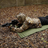 Waterproof Tactical Shooting Mat, Anti Slip Folding Pad with Carry Strap for Camping, Hunting, Picnics and Outdoor Training, Army Green In Australia - Darrahopens