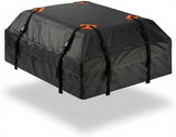 Soft Roof Top Cargo Bag with Anti Slip Mat, Waterproof Car Roof Storage Carrier for Bare Roofs and Roof Racks, Black, 112 x 87 x 44 cm In Australia - Darrahopens