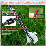 6 Pack Tent Guy Lines with Aluminium Tensioners, Lightweight Reflective Camping Cord for Tents, Tarps, Canopies and Outdoor Shelters, Black In Australia - Darrahopens