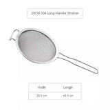 Stainless Steel Fine Mesh Skimmer Spoon, Heavy Duty Kitchen Strainer for Frying, Pasta, Noodles, Dumplings and Cooking, 20 cm In Australia - Darrahopens