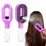 Dual Function Detangling Hair Brush with Water Mister, Non Electric Wet and Dry Brush for Curly, Wavy and Straight Hair, Anti Frizz Styling In Australia - Darrahopens