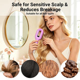 Dual Function Detangling Hair Brush with Water Mister, Non Electric Wet and Dry Brush for Curly, Wavy and Straight Hair, Anti Frizz Styling In Australia - Darrahopens