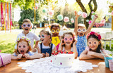 2 Pack Flower Shaped Kids Sunglasses, Round Outdoor Eyewear Set for Dress Up, Parties, Holidays, Photos and Everyday Sun Protection In Australia - Darrahopens